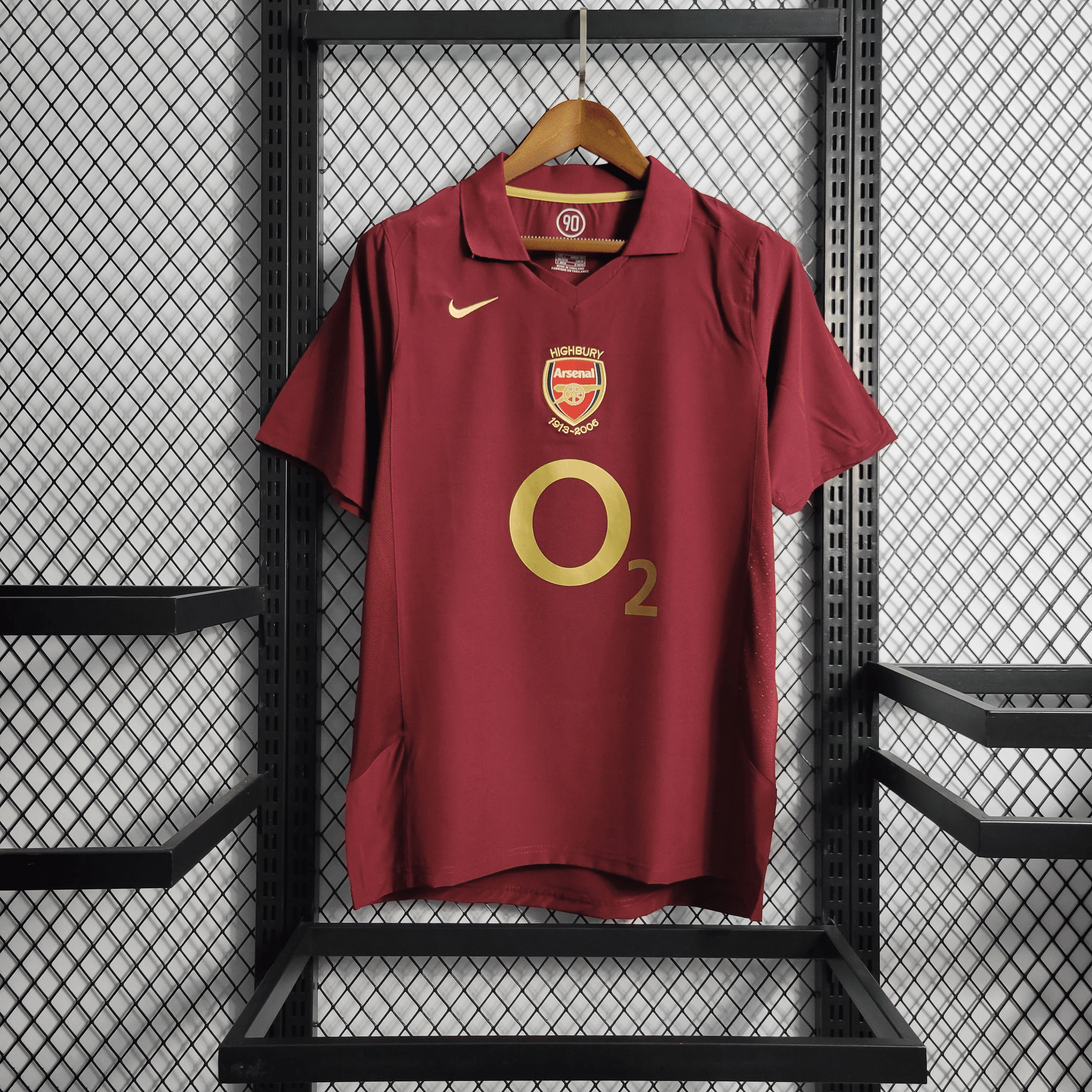 Arsenal 2005-06 Home Retro Soccer Jersey