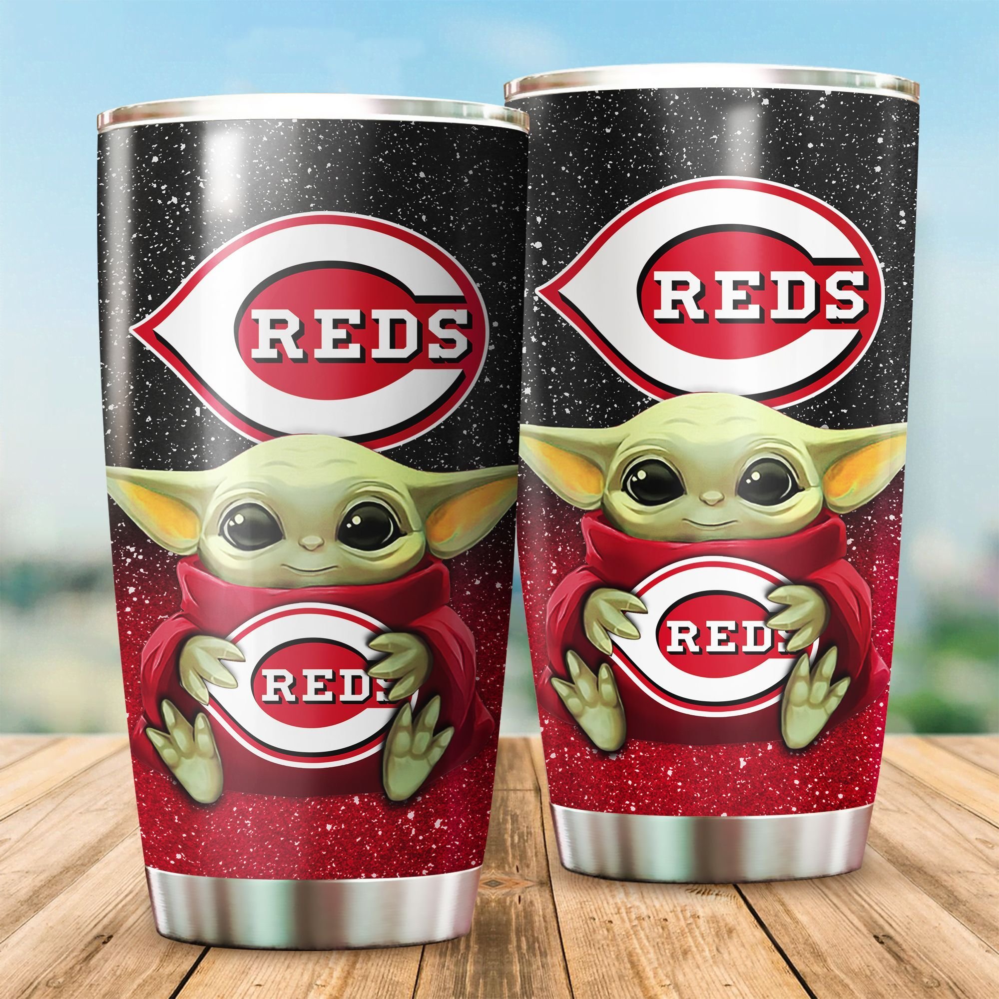 Buy Cincinnati Reds Yoda Tumbler