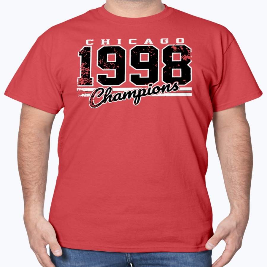 Chicago 1998 Champions T-Shirt, Chicago Bulls